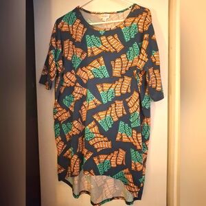 LuLaRoe Flag Tee Size Small